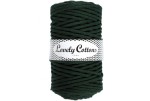 Lovely Cottons Butelkowa zieleń 5 mm pleciony 100m 