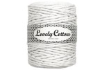 Lovely Cottons Biały 5 mm skręcany 100m 