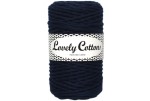 Lovely Cottons Granatowy 3 mm skręcany 100m