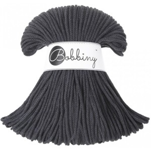 Bobbiny Grafitowy 3mm (pleciony)
