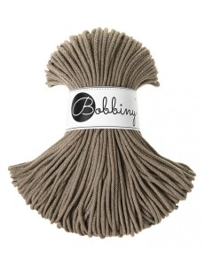 Bobbiny Kawowy 3mm (pleciony)