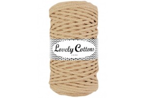 Lovely Cottons Beżowy 5 mm pleciony 100m