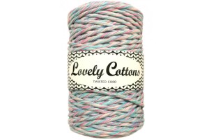 Lovely Cottons Pastelowy 3 mm skręcany 100m