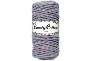Lovely Cottons Pastelowy 3 mm pleciony 100m