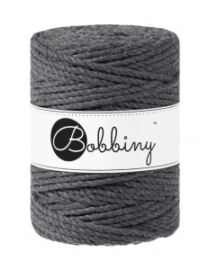 Bobbiny Grafitowy 5 mm (3PLY)