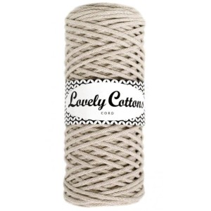Lovely Cottons Cappuccino 3 mm pleciony 100m