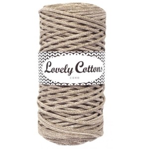 Lovely Cottons Latte 3 mm pleciony 100m 