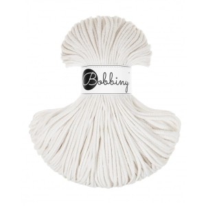 Bobbiny Złamana biel 3mm (pleciony)