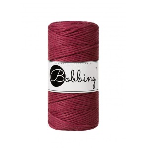 Bobbiny Czerwone Wino 3 mm (skręcany)