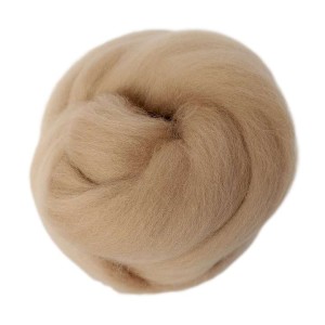 Wełna czesankowa Ciemny Beż (50g - 500g)