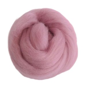 Wełna czesankowa Brudny róż (50g - 500g)