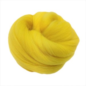 Wełna czesankowa Cytryna (50g - 500g)