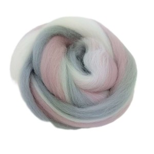 Wełna czesankowa Melanż perłowy (50g - 500g)