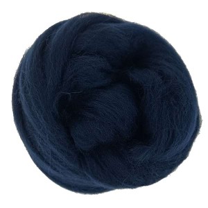 Wełna czesankowa Granatowy (50g - 500g)