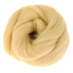 Wełna czesankowa Słomkowy (50g - 500g)