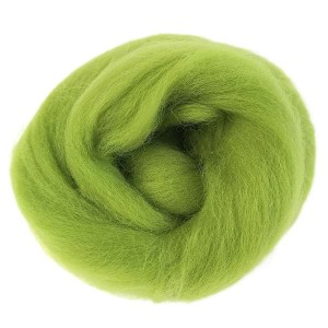 Wełna czesankowa Limonka (50g - 500g)
