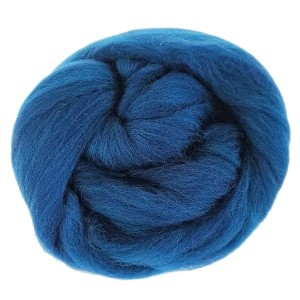 Wełna czesankowa Szafirowo-Turkusowy (50g - 500g)