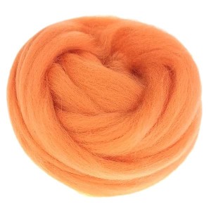 Wełna czesankowa Morelowy (50g - 500g)