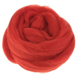 Wełna czesankowa Koralowy (50g - 500g)