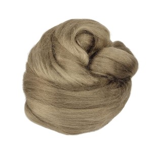 Czesanka wiskozowa 50g Mysi Blond / Jasny Brąz