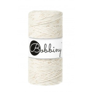 Bobbiny Naturalne złoto 3 mm (skręcany)