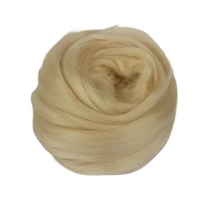 Czesanka wiskozowa 50g Kremowy blond