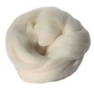 Wełna czesankowa Złamana biel (50g - 500g)