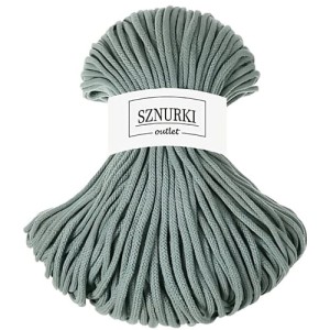 Sznurki Outlet Pleciony 5mm 100m Laurowy