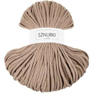 Sznurki Outlet Pleciony 5mm 100m Piaskowy