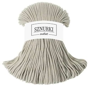 Sznurki Outlet Pleciony 3mm 100m Beżowy