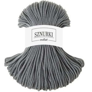 Sznurki Outlet Pleciony 3mm 100m Stalowy