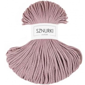 Sznurki Outlet Pleciony 3mm 100m Wrzosowy