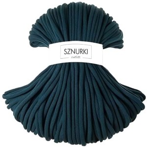 Sznurki Outlet Pleciony 9mm 100m Petrol