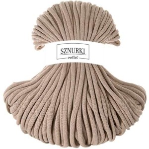 Sznurki Outlet Pleciony 9mm 100m Piaskowy