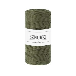 Sznurki Outlet Skręcany 3mm 100m Awokado