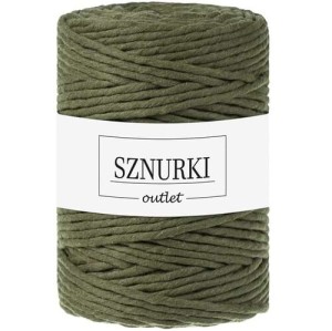 Sznurki Outlet Skręcany 5mm 100m Awokado