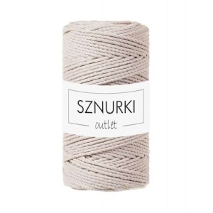 Sznurki Outlet 3PLY 3mm 100m Cielisty