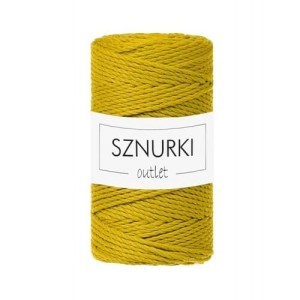Sznurki Outlet 3PLY 3mm 100m Curry