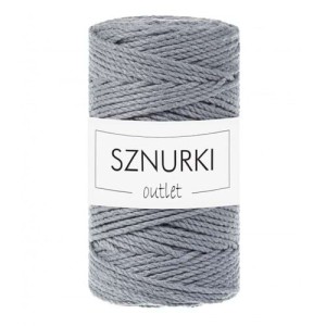 Sznurki Outlet 3PLY 3mm 100m Stalowy