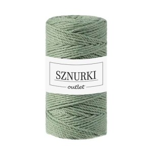 Sznurki Outlet 3PLY 3mm 100m Szałwia