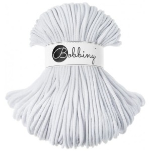 Bobbiny Biały 5mm (pleciony)