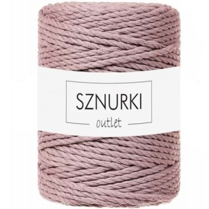 Sznurki Outlet 3PLY 5mm 100m Wrzosowy