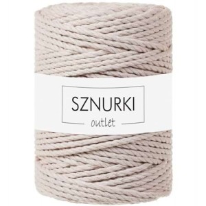 Sznurki Outlet 3PLY 5mm 100m Cielisty