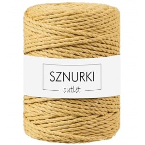 Sznurki Outlet 3PLY 5mm 100m Miodowy