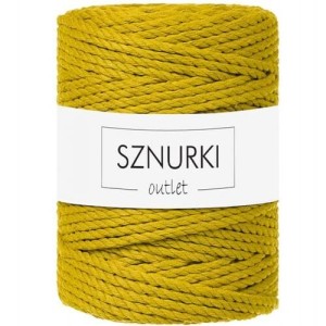 Sznurki Outlet 3PLY 5mm 100m Curry