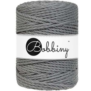 Bobbiny Ciemny szary 5 mm (3PLY)