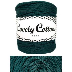 Lovely Cottons Sznurek Poliestrowy 3mm 100m Butelkowa zieleń