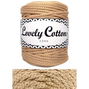 Lovely Cottons Sznurek Poliestrowy 3mm 100m Piaskowy