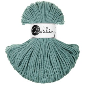 Bobbiny Brudny Błękit 3mm (pleciony)