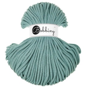 Bobbiny Brudny Błękit 5mm (pleciony)